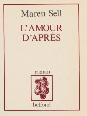 cover image of L'Amour d'après